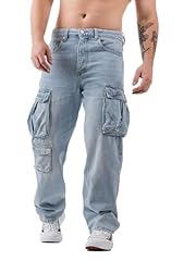 Instinct jeans cargo usato  Spedito ovunque in Italia 