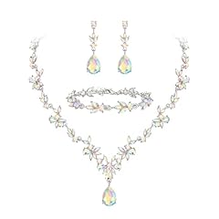 Brilove wedding jewelry for sale  Delivered anywhere in USA 