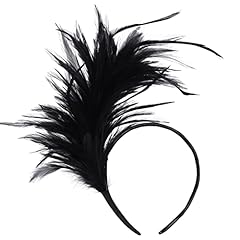 1920s feathers fascinator for sale  Delivered anywhere in USA 