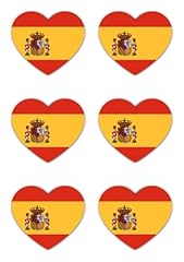 50mm spain flag for sale  Delivered anywhere in UK