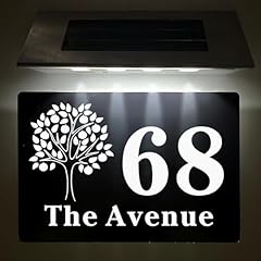 Solar house number for sale  Delivered anywhere in UK