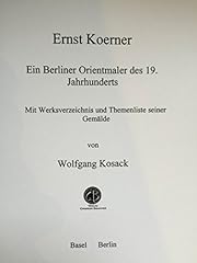 Ernst koerner berliner gebraucht kaufen  Wird an jeden Ort in Deutschland