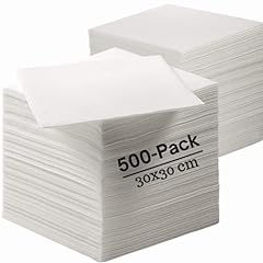 500 white serviettes for sale  Delivered anywhere in UK