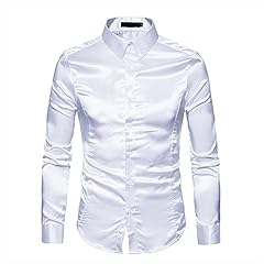 Camicia uomo raso usato  Spedito ovunque in Italia 