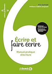 écrire faire écrire d'occasion  Livré partout en France