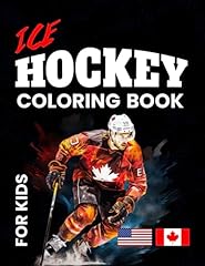 Ice hockey coloring for sale  Delivered anywhere in Ireland