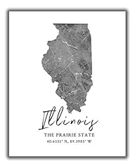 Illinois state map for sale  Delivered anywhere in USA 