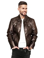 Woameyr mens leather for sale  Delivered anywhere in USA 