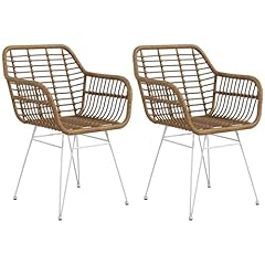 Homcom lot chaises d'occasion  Livré partout en France