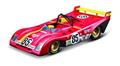 Bburago 1/43 Voiture Ferrari Racing 312 P 1972 - Rouge d'occasion  Livré partout en France