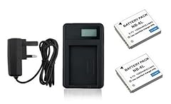 Charger 2pcs battery for sale  Delivered anywhere in UK