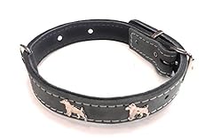 jack russell leather dog collar for sale  Delivered anywhere in UK