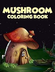 Mushroom coloring book d'occasion  Livré partout en France