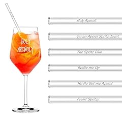 Glasstrohhalme aperol strohhal gebraucht kaufen  Wird an jeden Ort in Deutschland