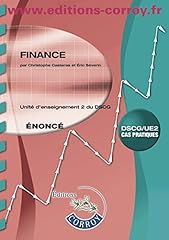 Finance dscg ue2 d'occasion  Livré partout en France