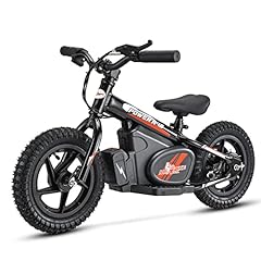 Mio Teck - Electric Balance Bike | Bici Elettrica per Bambini, 12 Pollici, 3-5 anni, 2 Velocità 8-16 Km/h, 24V 100W Brush Motor (Nero) usato  Spedito ovunque in Italia 