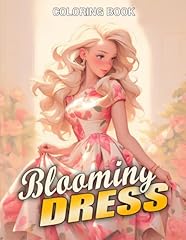 Blooming dress coloring for sale  Delivered anywhere in USA 