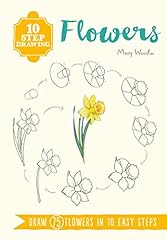 Step drawing flowers for sale  Delivered anywhere in UK