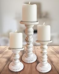 Wood candle holders for sale  Delivered anywhere in USA 