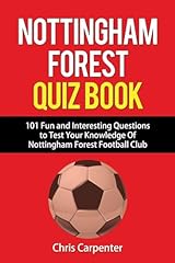 Nottingham forest quiz for sale  Delivered anywhere in UK