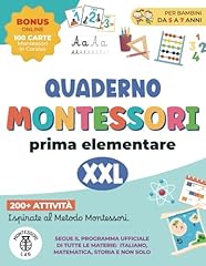 Quaderno montessori xxl usato  Spedito ovunque in Italia 