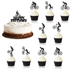 31pcs bicycle cupcake for sale  Delivered anywhere in UK