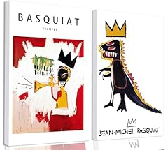 Framed 2pcs basquiat for sale  Delivered anywhere in USA 