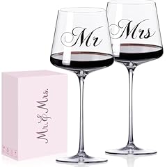 Mrs wine glasses for sale  Delivered anywhere in USA 