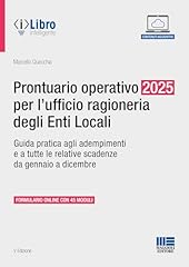 Prontuario operativo 2025 usato  Spedito ovunque in Italia 