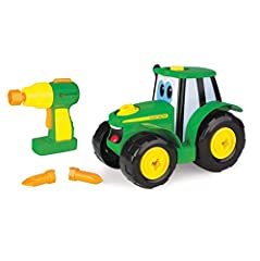 John Deere Build A Johnny Tractor | 16 Piece Building for sale  Delivered anywhere in Ireland