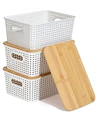 Plastic storage bins for sale  Delivered anywhere in USA 