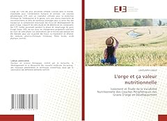 Orge nutritionnelle isolement d'occasion  Livré partout en France