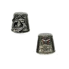 Pewter zodiac thimble for sale  Delivered anywhere in UK