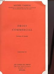 Droit commercial licence d'occasion  Livré partout en France
