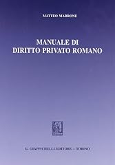 Manuale diritto privato usato  Spedito ovunque in Italia 