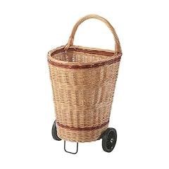 Wicker basket traditional for sale  Delivered anywhere in Ireland