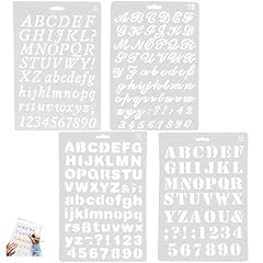 Pieces stencils letters for sale  Delivered anywhere in UK