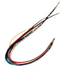 Feather hair red for sale  Delivered anywhere in USA 