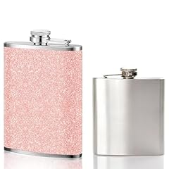 8oz pink stainless for sale  Delivered anywhere in UK