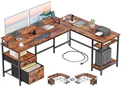 Furologee shaped desk for sale  Delivered anywhere in USA 