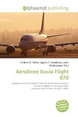 Aerolinee itavia flight usato  Spedito ovunque in Italia 