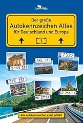 Autokennzeichen atlas deutschl gebraucht kaufen  Wird an jeden Ort in Deutschland