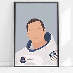 Neil armstrong poster for sale  Delivered anywhere in UK