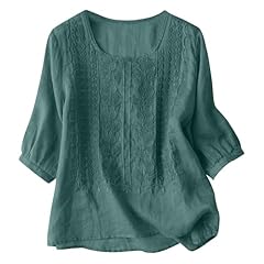 Linen shirts women for sale  Delivered anywhere in USA 