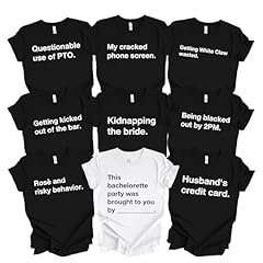 Bachelorette party shirts for sale  Delivered anywhere in USA 
