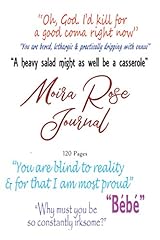 Moira rose journal for sale  Delivered anywhere in Ireland