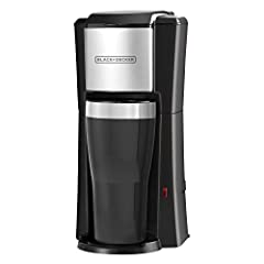 BLACK+DECKER Single Serve Coffee Maker, Includes One Dishwasher Safe Travel Mug (16oz), CM618C for sale  Delivered anywhere in Canada