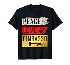 Peace love cimbasso usato  Spedito ovunque in Italia 