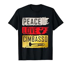 Peace love cimbasso usato  Spedito ovunque in Italia 