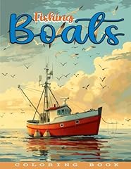 Fishing boats coloring for sale  Delivered anywhere in USA 